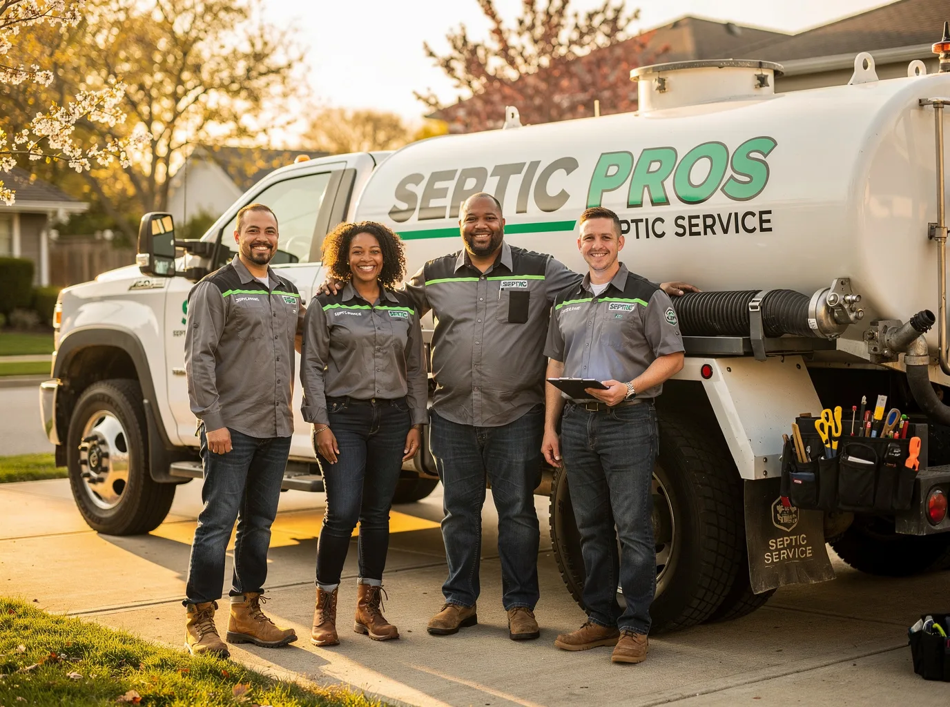 Septic Tank Pumping company in Pierpont, OH